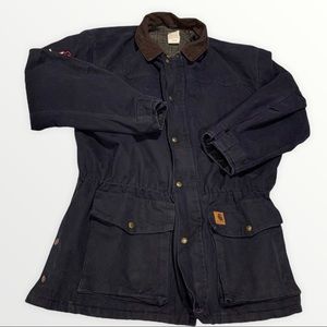 Navy carhartt Jacket